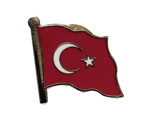 Türk Bayrağı Rozet No 06